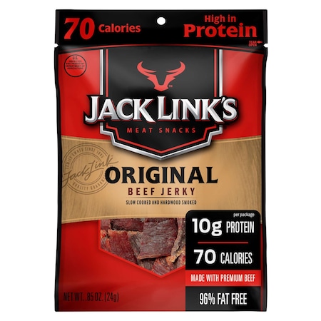Jack Links Jack Link's Original Beef Jerky .85 oz., PK48 10000007721